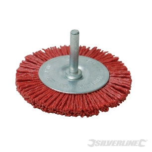 Silverline - Brosse à filaments - 75 mm, grain gros