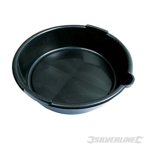 Silverline - Bac de récupération vidange d'huile - 6 L