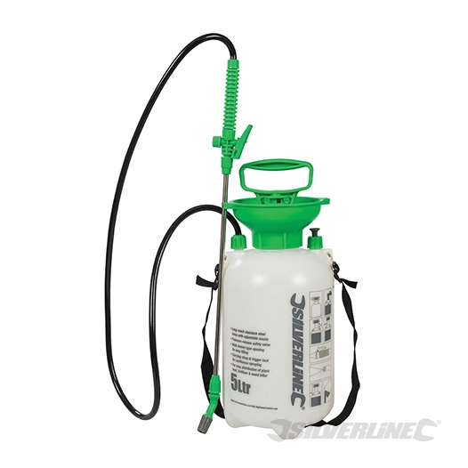 Silverline - Pulvérisateur à pression préalable, 5 L - 5 L