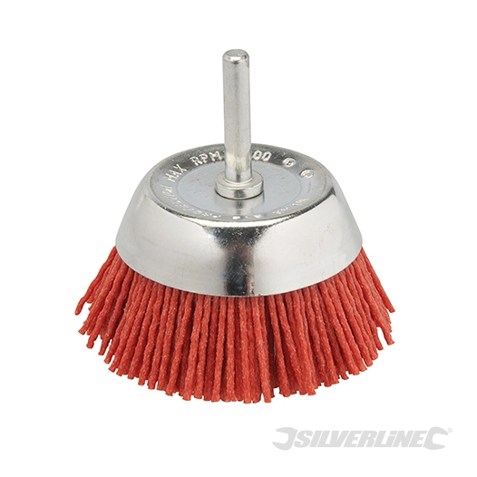 Silverline - Brosse à filaments - 75 mm grain gros