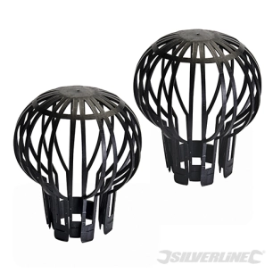 Silverline - Filtres pour descente de gouttière, 2 pcs - 2 pcs
