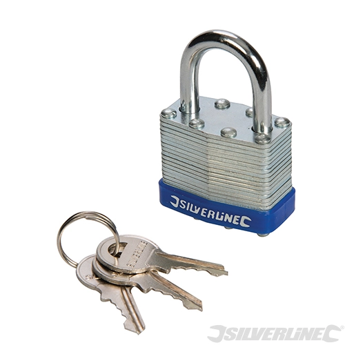 Silverline - Cadenas en acier laminé - 40 mm