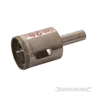 Silverline - Scie-cloche diamantée - 25 mm