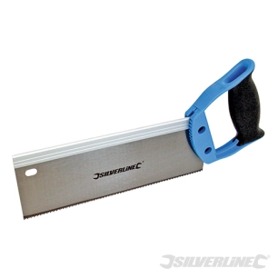 Silverline - Scie à dos denture Hardpoint - 250 mm 12 TPI