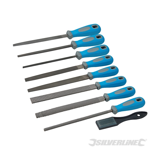 Silverline - Limes et râpes, 9 pcs - 9 pcs
