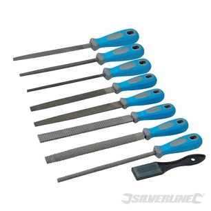 Silverline - Limes et râpes, 9 pcs - 9 pcs