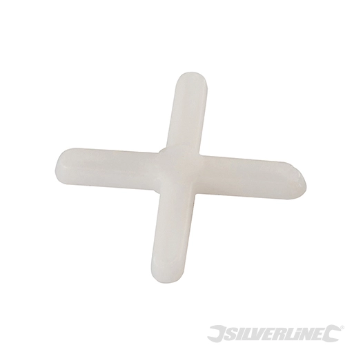 Silverline - Croisillons de carreleur, 1000 pcs - 3 mm