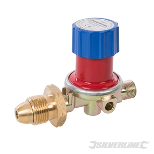Silverline - Détendeur de gaz propane réglable - 500 - 4 000 mbar
