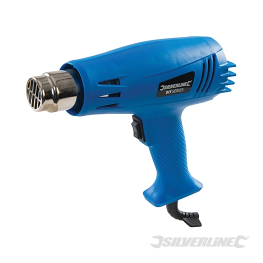 Silverline - Pistolet décapeur 1 500 W - 500 °C