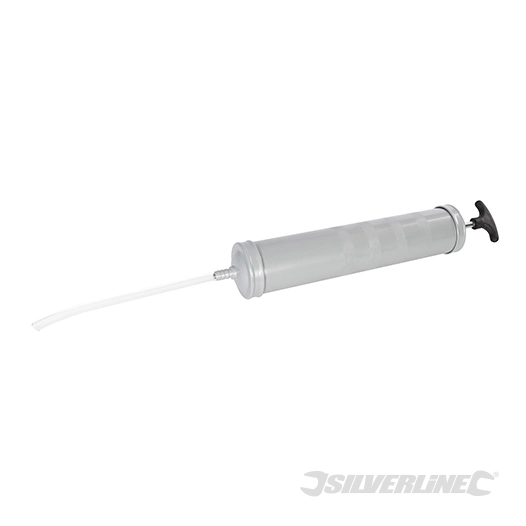 Silverline - Pompe-seringue à huile 500 cm³ - Métal