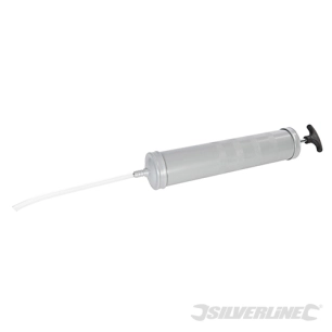 Silverline - Pompe-seringue à huile 500 cm³ - Métal