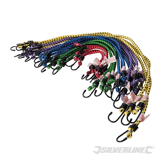 Silverline - Tendeurs sandow, 20 pcs - 20 pcs