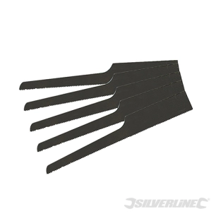 Silverline - Lames de scie sabre pneumatique coupe-tôle - 5 lames