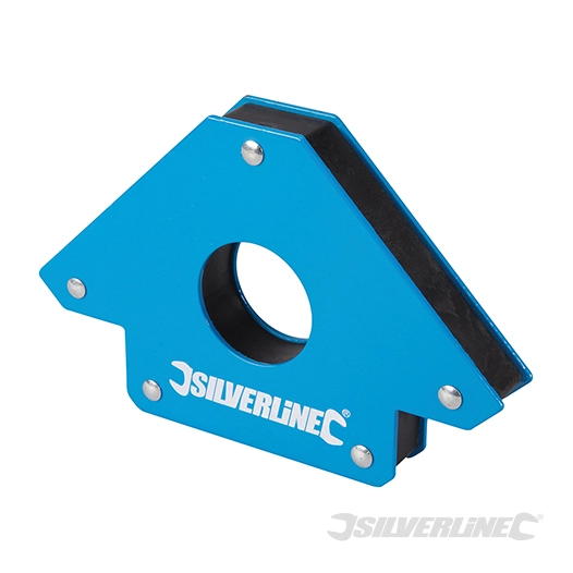 Silverline - Aimant de soudeur - 125 mm / 20 kg