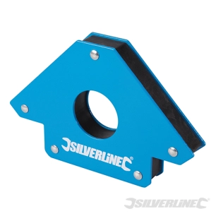 Silverline - Aimant de soudeur - 125 mm / 20 kg