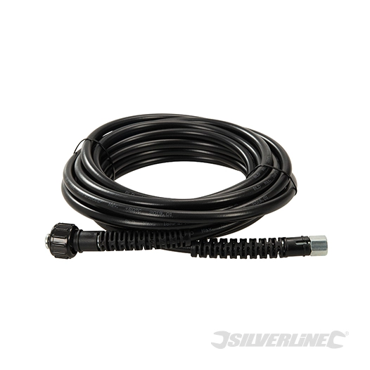 Silverline - Tuyau flexible pour nettoyeur haute-pression - 8 m