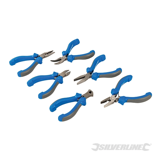 Silverline - Pinces, 6 pcs - 6 pcs