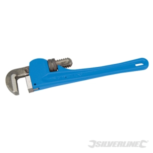 Silverline - Clé à griffe Stillson Expert - Longueur 250 mm - Mâchoires 45 mm