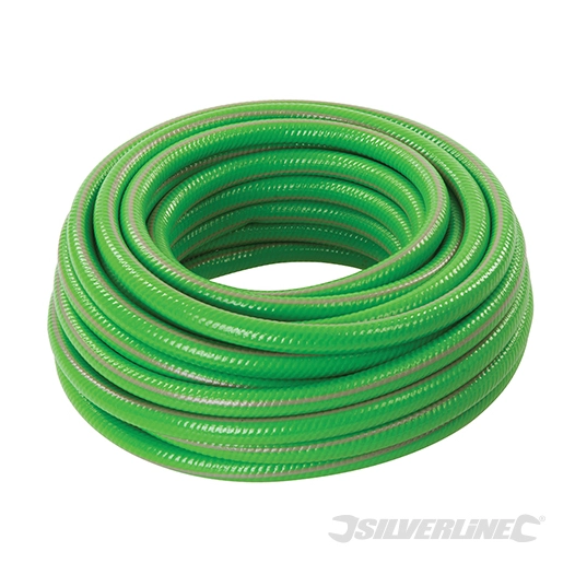 Silverline - Tuyau d'arrosage en PVC renforcé - 15 m