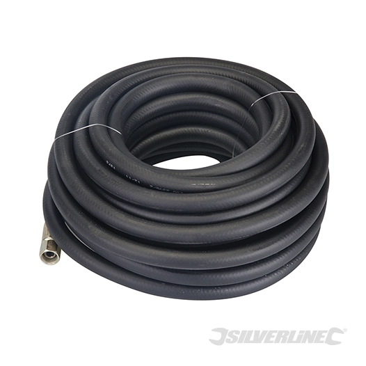 Silverline - Tuyau à air comprimé en caoutchouc - 10 m