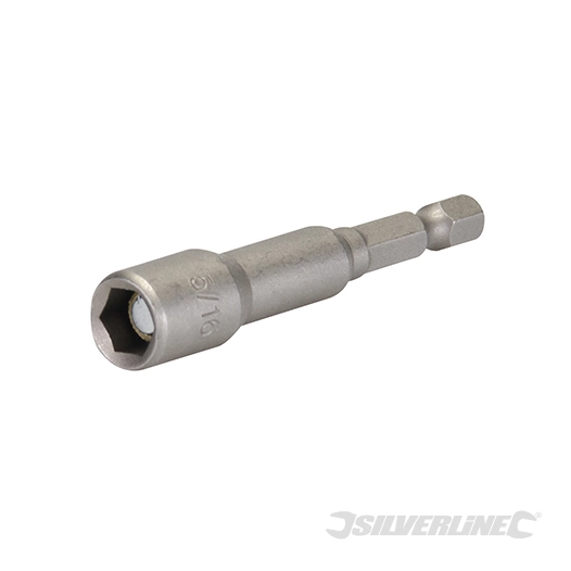 Silverline - Tourne-écrou magnétique - 5/16'' x 65 mm
