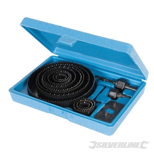 Silverline - Scies-cloches, coffret 16 pcs - ø 19 à 127 mm