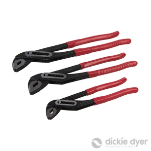 Dickie Dyer - Pinces multiprises à crémaillère, 3 pcs - 180-300 mm