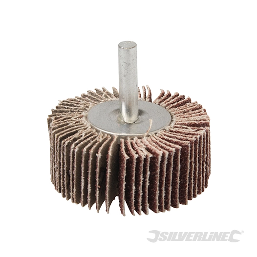 Silverline - Roue à lamelles - 50 mm, grain 80
