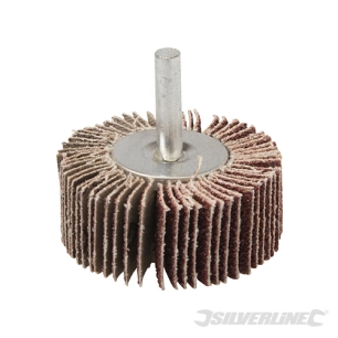Silverline - Roue à lamelles - 50 mm, grain 80