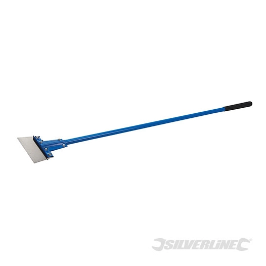 Silverline - Grattoir de sol - Largeur : 200 mm / Manche : 1 350 mm