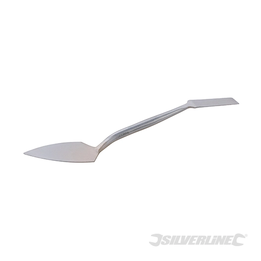 Silverline - Spatule de stucateur - Truelle 35 x 75 mm / Rectangle 13 x 68 mm