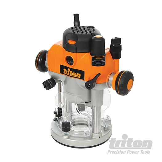 Triton - Défonceuse de précision bi-mode plongeante 2 400 W - TRA001