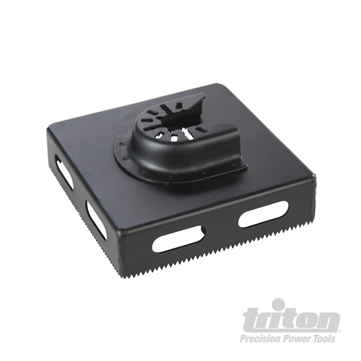 Triton - Scie-cloche carrée pour outil multifonction - Forme carrée