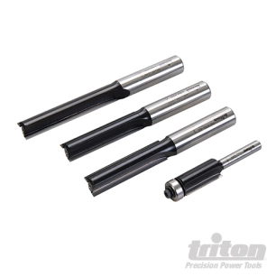 Triton - Fraises pour cuisines 1/2'' et 1/4'', 4 pcs - 4 pcs