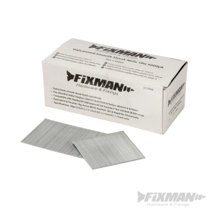 Fixman - 5 000 clous galvanisés lisses calibre 18 - 50 x 1,25 mm