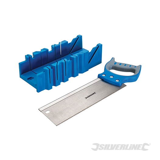 Silverline - Boîte à onglets et scie Expert - 300 x 90 mm
