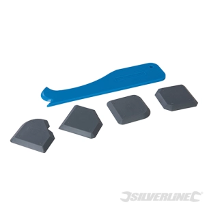 Silverline - Kit d'instruments de lissage de joints, 5 pcs - 5 pcs