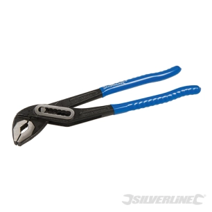 Silverline - Pince pour pompe à eau avec mâchoires fines - Longueur 250 mm - Mâchoires 40 mm