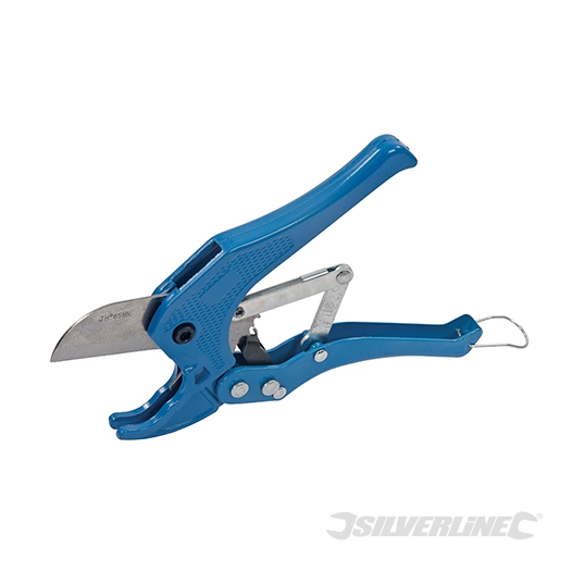 Silverline - Coupe-tube plastique à cliquet - 42 mm