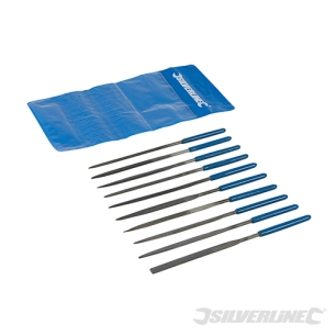 Silverline - Limes aiguilles, 10 pcs - 10 pcs