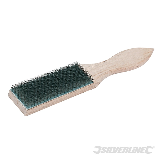 Silverline - Carde à lime avec manche en bois - 40 mm