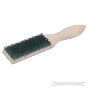 Silverline - Carde à lime avec manche en bois - 40 mm