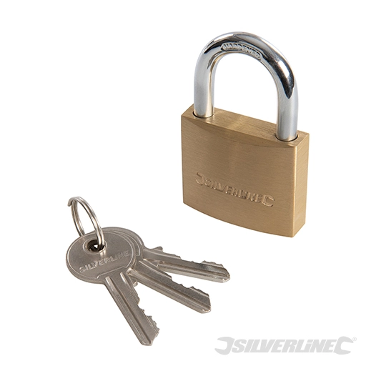 Silverline - Cadenas en laiton - 40 mm