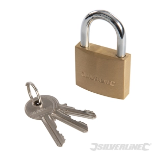 Silverline - Cadenas en laiton - 40 mm