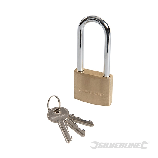 Silverline - Cadenas en laiton à anse longue - 40 mm