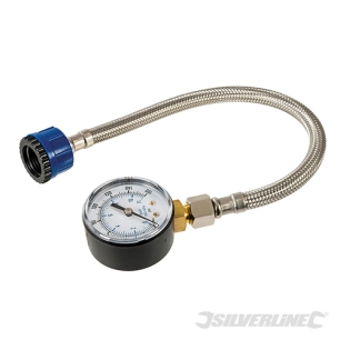 Silverline - Manomètre pour conduites d'eau - 0 - 11 bar ( 0 - 160 psi)