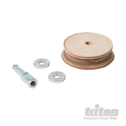 Triton - Disque d'émorfilage profilé en cuir - TWSLHW Disque d'émorfilage profilé en cuir