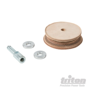 Triton - Disque d'émorfilage profilé en cuir - TWSLHW Disque d'émorfilage profilé en cuir