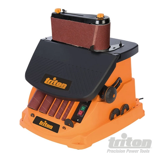 Triton - Ponceuse à bande et à cylindre oscillant 450 W - TSPST450