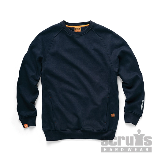Scruffs - Sweatshirt bleu marine Eco Worker - Taille M